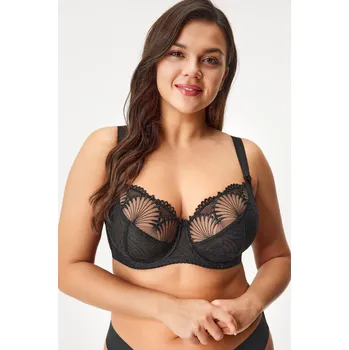 Podprsenka Podprsenka Selena Black nevyztužená