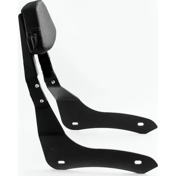 Moto sedlo Opěrka CUSTOMACCES NON DETACHABLE RQ0046N černý HARLEY DAVIDSON XL Sportster Custom 1200 2004-2019