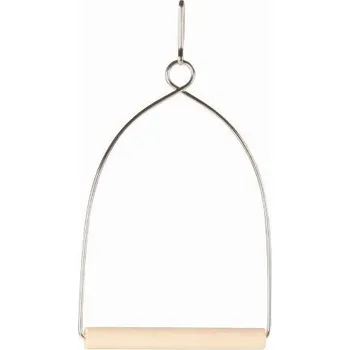 Příslušenství ke kleci pro ptáka Nobby obloukovitá houpačka pro papoušky 8 x 12cm
