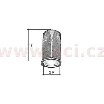 Motodíl nýtovací matice M6 sada 10 ks (délka 16 mm) 58255Z