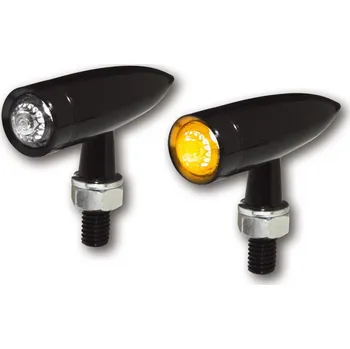 Moto sedlo HIGHSIDER Mono Bullet Long LED Indicator 203-217