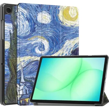 Pouzdro na tablet VSECHNONAMOBIL 133719 ART Zaklápěcí obal Samsung Galaxy Tab A9+ STARRY SKY