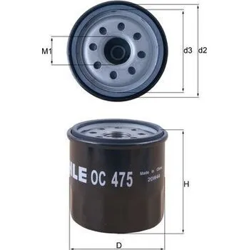 Olejový filtr Olejový filtr MAHLE OC 475