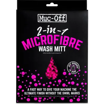 Motokosmetika 2v1 rukavice na mytí s mikrovláknem MUC-OFF 20411 20411