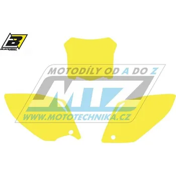 Auto-moto Polepy číslových tabulek (vystřižené) - Honda CRF450 / 08 - barva žlutá BB3132/40