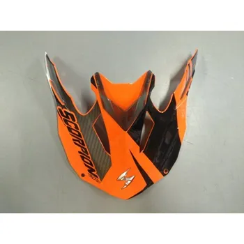 Helma na motorku Kšilt SCORPION VX-15 EVO KRUSH oranžovo-černý 2H59029057