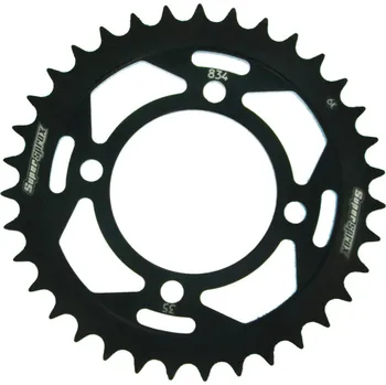Řetězová sada pro motocykl Řetězová rozeta SUPERSPROX RFE-834:35-BLK černý 35 zubů, 420 RFE-834:35-BLK