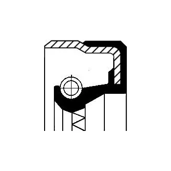 Těsnící šroubek hřídele k diferenciálu CORTECO 01036481B