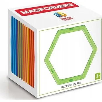 ostatní stavebnice Stavebnice kostky Magformers Šestiúhelníky 12 dílků 12