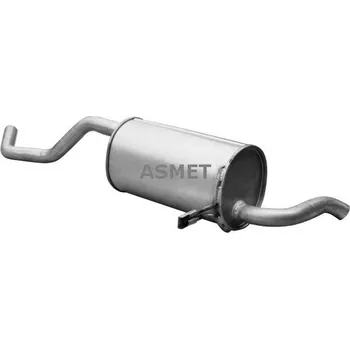Tlumič výfuku Zadní tlumič výfuku ASMET 10.132