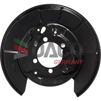 Brzdový kotouč Ochranný plech proti rozstřikování, brzdový kotouč DACO 613934