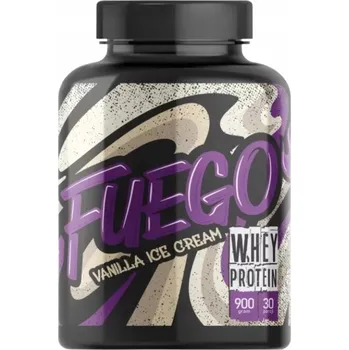 Protein FUEGO WHEY PROTEIN 900G VANILKOVÁ ZMRZLINA WPC + SHAKER !