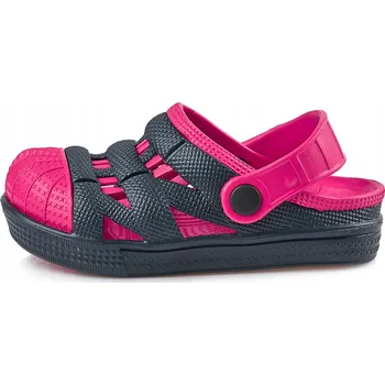 Chlapecké pantofle Dětské Pantofle do bazénu, lehká pěna LADEHEID modro/růžová 29