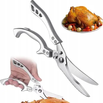 Kuchyňské nůžky Kuchyňské nůžky na kuře multifunkční z oceli na drůbež, Zeleniny, bylinky