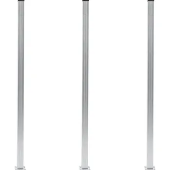 Plotový sloupek Plotové sloupky 3 ks hliník 185 cm - 8719883813714