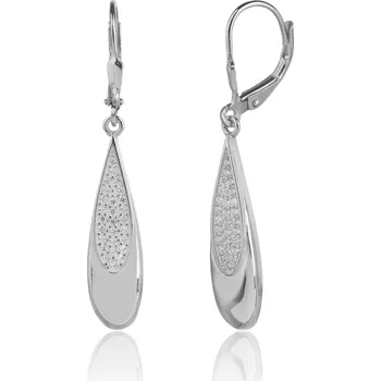 Náušnice Stříbrné visací náušnice JVD SVLE3492XJ6BI00