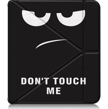 Pouzdro na tablet VSECHNONAMOBIL 110485 ART Zaklápěcí pouzdro pro Kobo Libra Colour DONT TOUCH ME