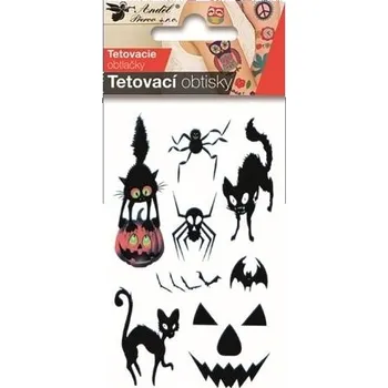 Tetování Tetovací obtisky Kočky 10,5 x 6 cm