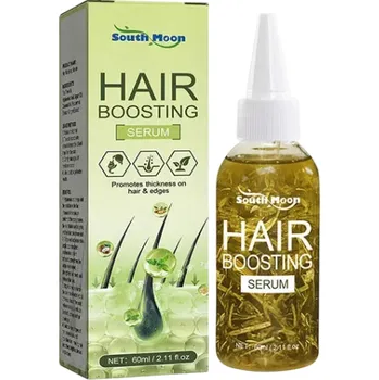 Vlasová regenerace Sérum na růst vlasů 60 ml Esenciální olej pro podporu hustoty vlasů Noční vlasová péče Regenerační vlasové sérum Výživa pokožky hlavy