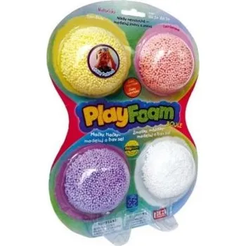 Modelovací hmota PlayFoam® 4pack-G Modelína/Plastelína kuličková 4 barvy na kartě 18x27x4cm<br />