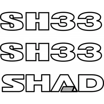 Auto-moto Sada samolepek SHAD D1B332ETR SH33 PIAGGIO/VESPA X10 125 2012-2016