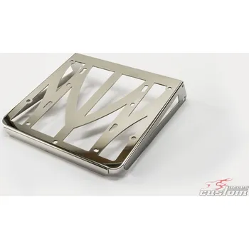 Zavazadlo na motocykl Nosič CUSTOMACCES DETACHABLE PP0002J Nerez pro opěrku KAWASAKI VN 900 Custom 2007-2017