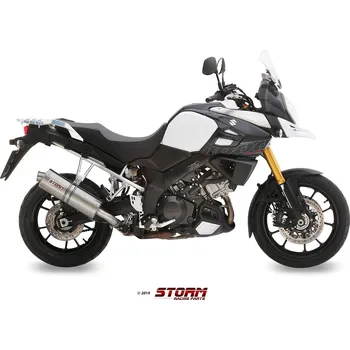 Auto-moto Koncovka výfuku STORM OVAL S.042.LX2 Nerez S.042.LX2