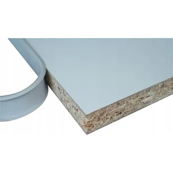 Nábytkové kování Měkká nábytková hrana z PVC, profil C12, světle šedá