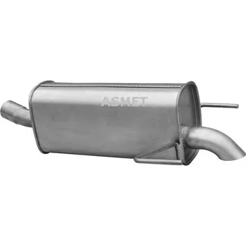 Tlumič výfuku Zadní tlumič výfuku ASMET 05.184