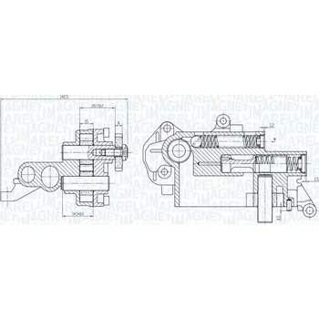 Motor automobilu Olejové čerpadlo MAGNETI MARELLI 351516000061