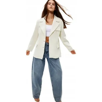 Dámské sako Trendyol sako s dlouhým rukávem, velikost 42