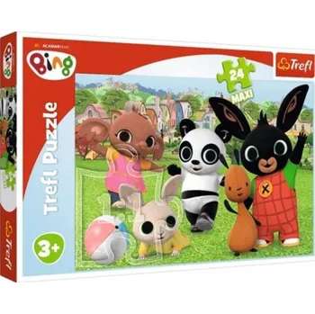 Puzzle Trefl Puzzle králíček Bing 24 dílků