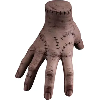 Karnevalová maska Halloweenský kostým rekvizita ruky rodina Adamsových plastová 18 x 13 cm originální dekorace pro Halloween