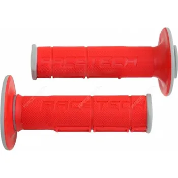 Rukojeti na moto RTECH DUAL červeno/šedé 2H14308770