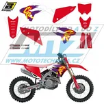 Polepy na motocykl (sada polepů včetně číslových tabulek) Honda CRF250 / 22-24 + CRF450 / 21-24 - typ polepů Retro BB2148AA/01
