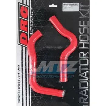 Auto-moto Hadice chladiče DRC RADIATOR HOSE KIT - DRC D47-01-403 - Suzuki RM85 / 02-16 - červené (sada 2ks) DF4701403