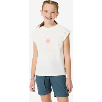 Pánské tričko QUECHUA Dětské tričko na turistiku NH100 (7–15 let) 12 LET