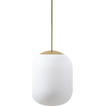 Svítidlo OSMONT TANIA P1 HP závěsné skleněné svítidlo mosaz leštěná / bílá IP40 3000 K 52W LED DALI (původní kód OS 62266) - OSMONT OS TAN62266