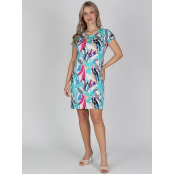 Dámské šaty EVONA a.s. Dámské krátké šaty DEZIRE 540 - Dámské krátké šaty DEZIRE 540 540 L