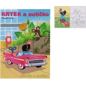 omalovánky Omalovánky Krtek a autíčko A4