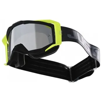 Motocyklové brýle Brýle JUST1 IRIS 2.0 TRACK černo/šedé 2H74349175