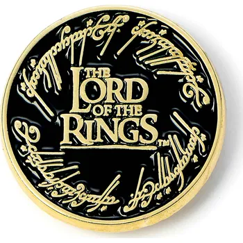 Špendlík z Pán prstenů - Logo - Žádný - zlatá