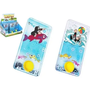 Hlavolam Vodní hra hlavolam 7x14cm plast Krtek 3 druhy