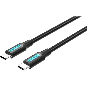 Datový kabel Vention Type-C (USB-C) 2.0 Male to USB-C Male Cable 3m Black PVC Type