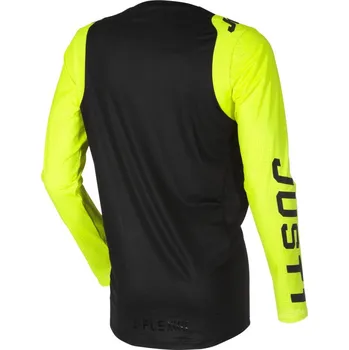 Moto dres Dres JUST1 J-FLEX ADRENALINE černo/fluo žlutý 2H3582680