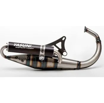 Výfuk pro motocykl Kompletní výfukový systém YASUNI řady Z - černý hliník TUB306B