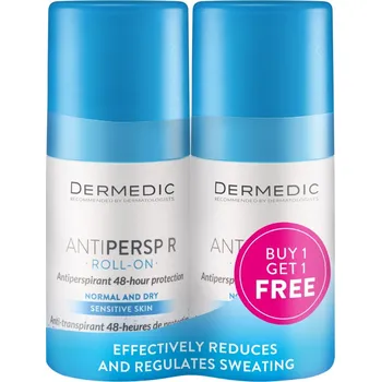 Kosmetika Dermedic Antiperspirant roll-on 48h duo pack 2x 60 g