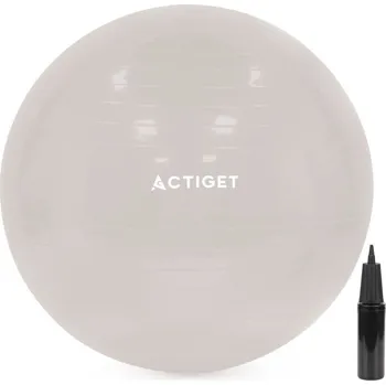 Gymnastický míč Gymnastický míč 65 cm + pumpička ACTIGET ACT0145 béžový