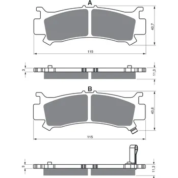 Motodíl Zpětné zrcátko JMP ZR 1004 černý levý APRILIA SXV 5.5 2006-2015