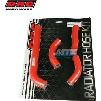 Auto-moto Hadice chladiče DRC RADIATOR HOSE KIT - DRC D47-01-053 - Honda CRF250R / 10-13 - červené (sada 4ks) HONDA CRF 250 R 2010-2013
